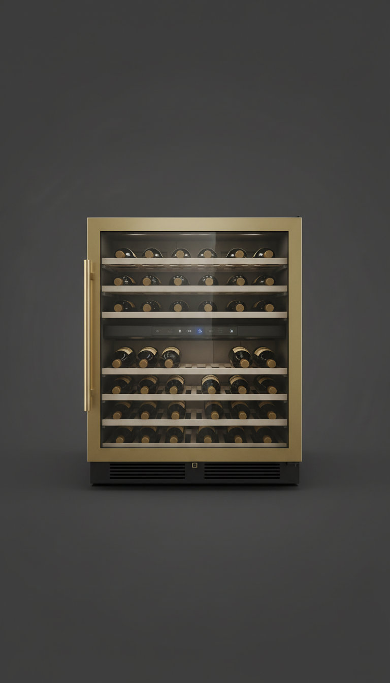 Glass-front wine preservation unit with humidity control