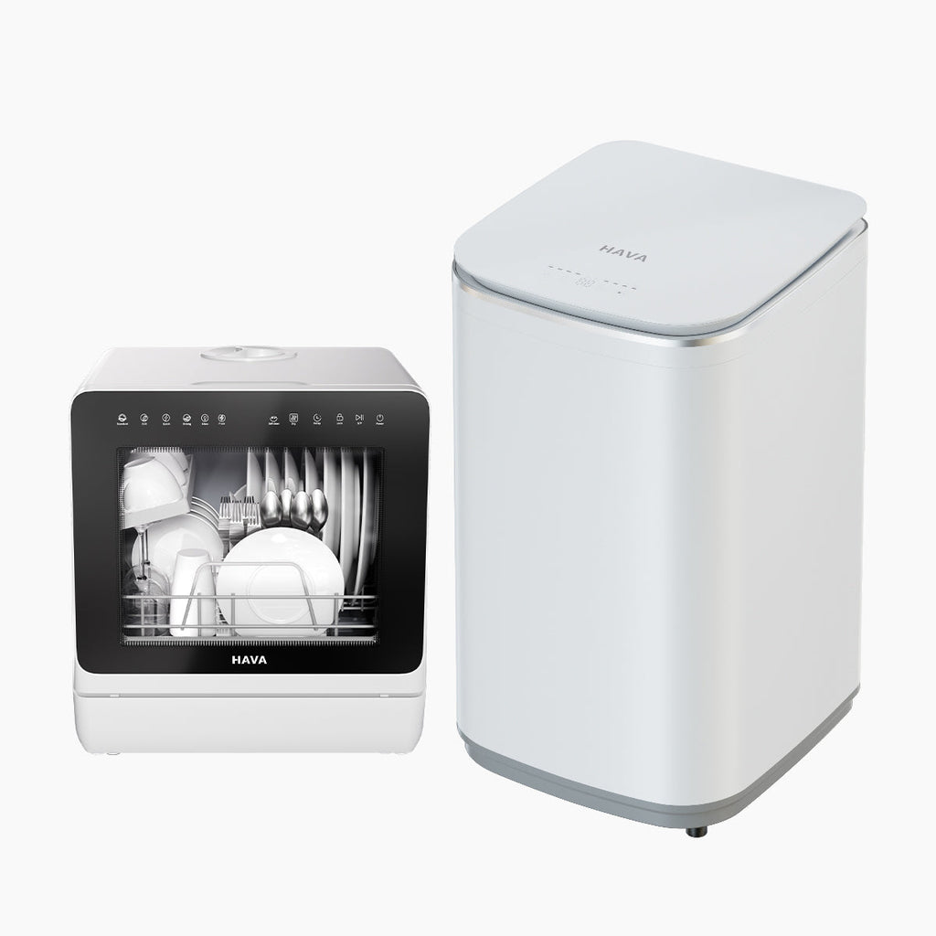 HAVA T02 Washer and R09 Dishwasher Bundle