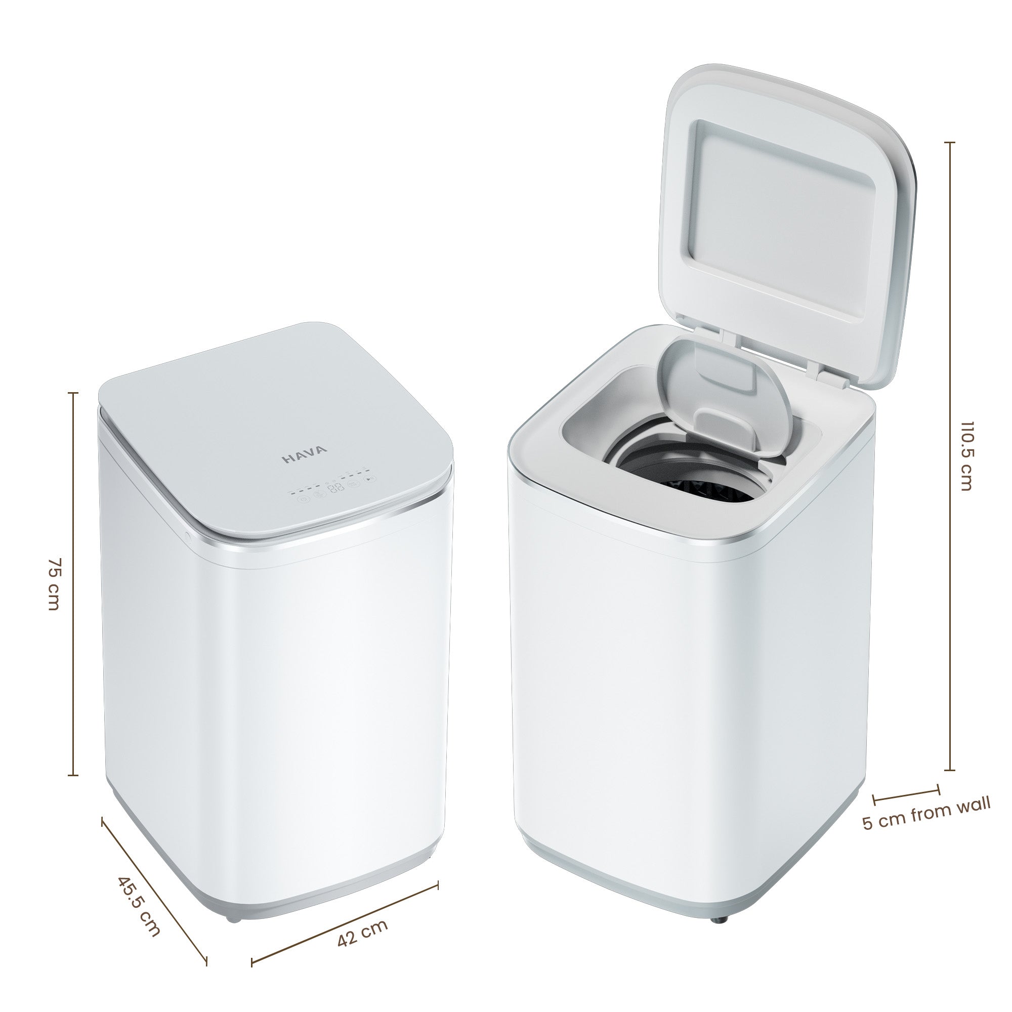 HAVA T02 Washer and R09 Dishwasher Bundle