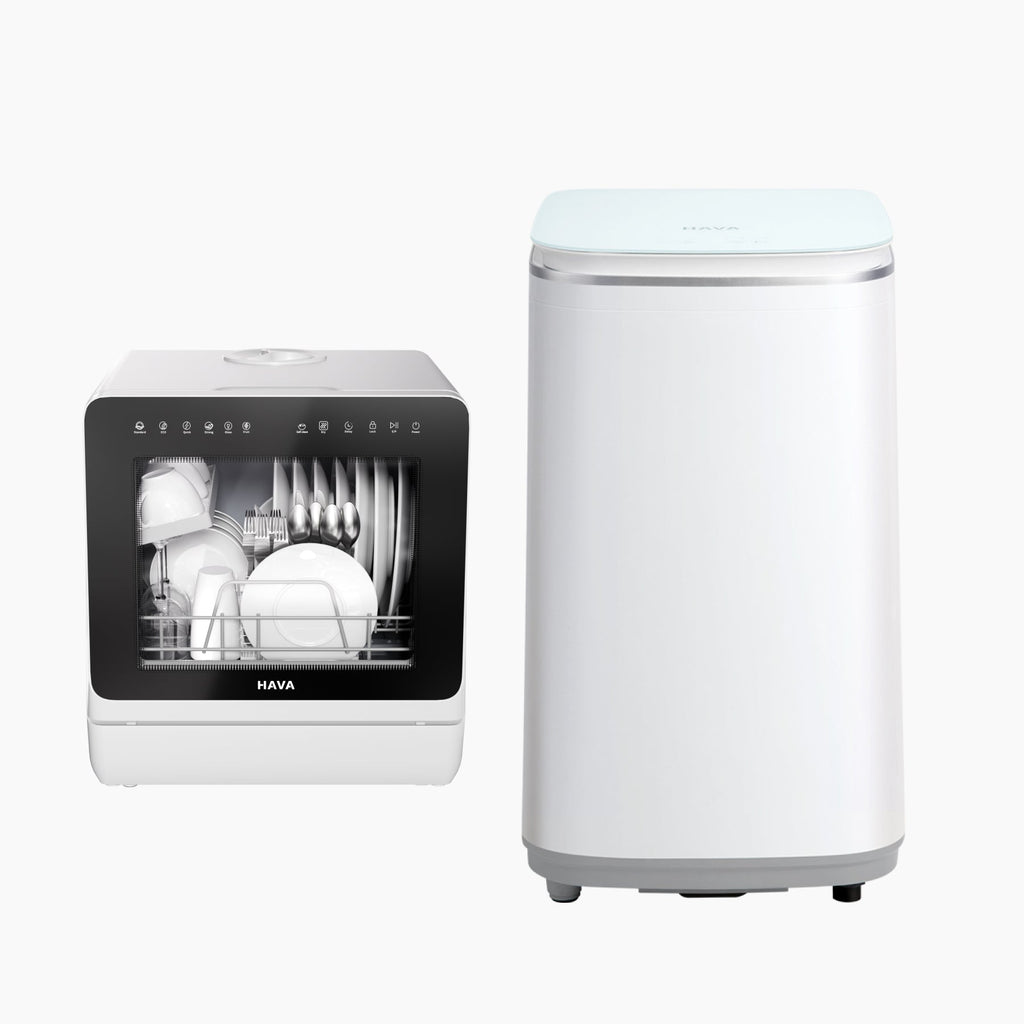 HAVA T01 Washer and R09 Dishwasher Bundle